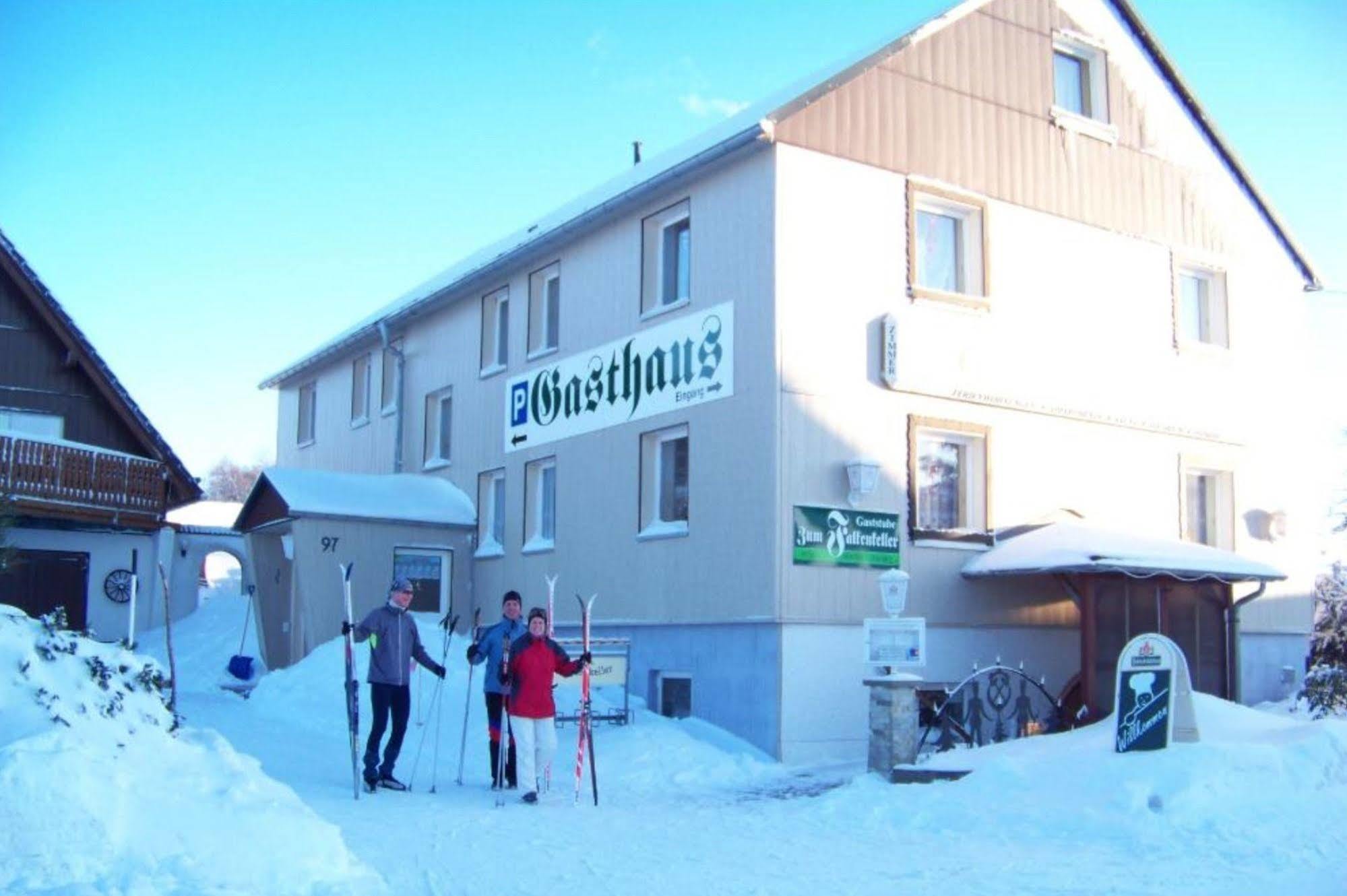Gasthaus Falkenhain Altenberg Buitenkant foto